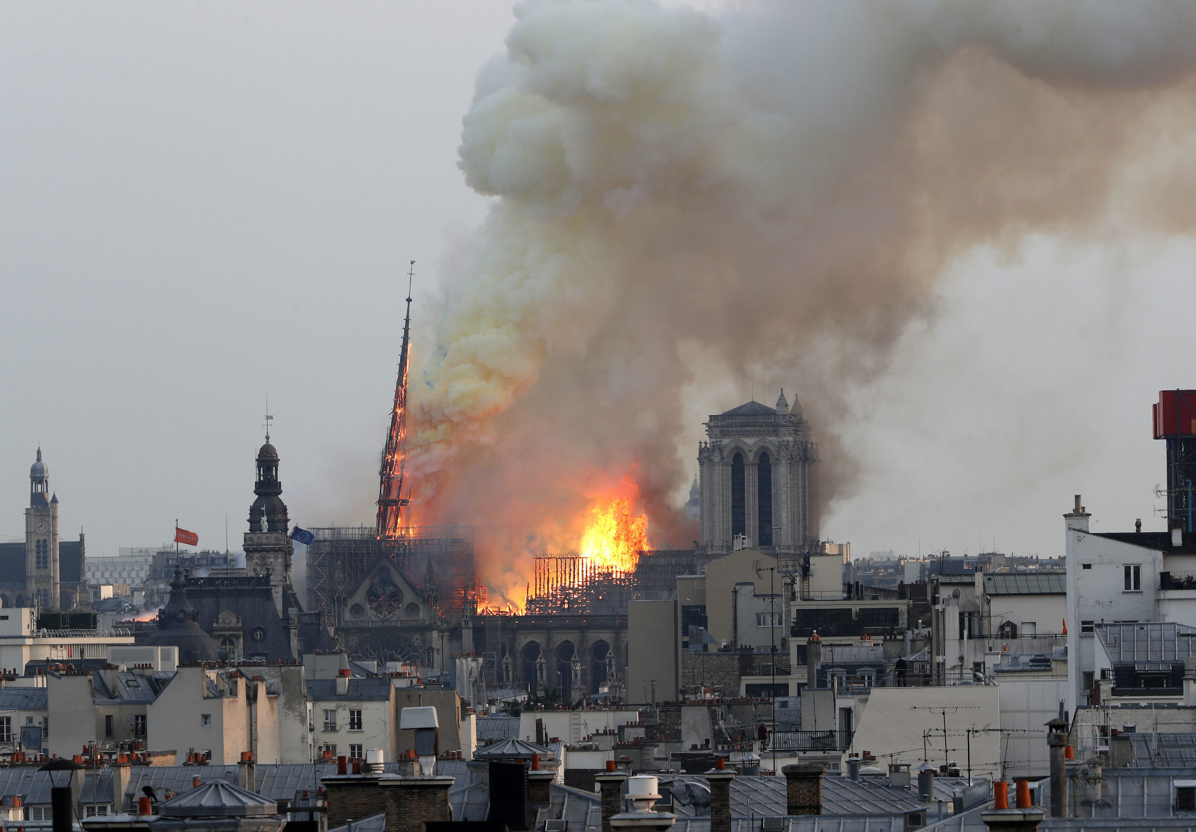 France Notre Dame Fire